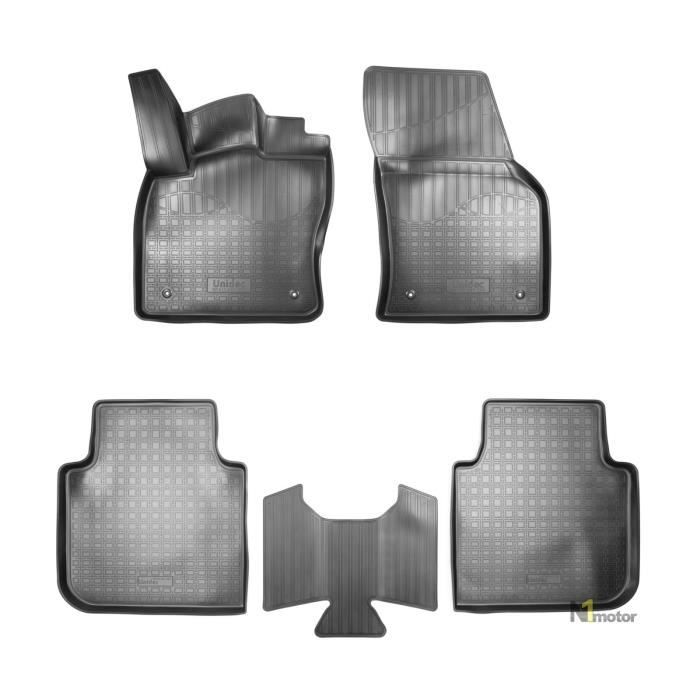 NORM Liners | Tapis De Sol En Caoutchouc TPE Toutes Saisones Pour Skoda Kodiaq depuis 2016