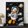 Disney Diamond Painting DIY Space Donald Duck Art Painting Set for Home Office Decoration Handmade Gifts