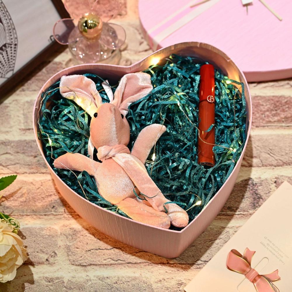 Red Gift Box Heart-shaped Present Boxes New Gift Storage Container Birthday
