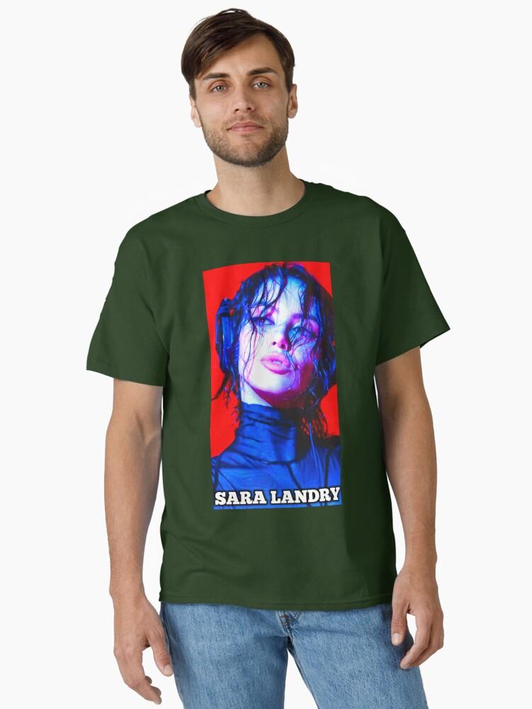 Sara Landry Sara Landry Hard Techno DJ Rave Classic T-Shirt