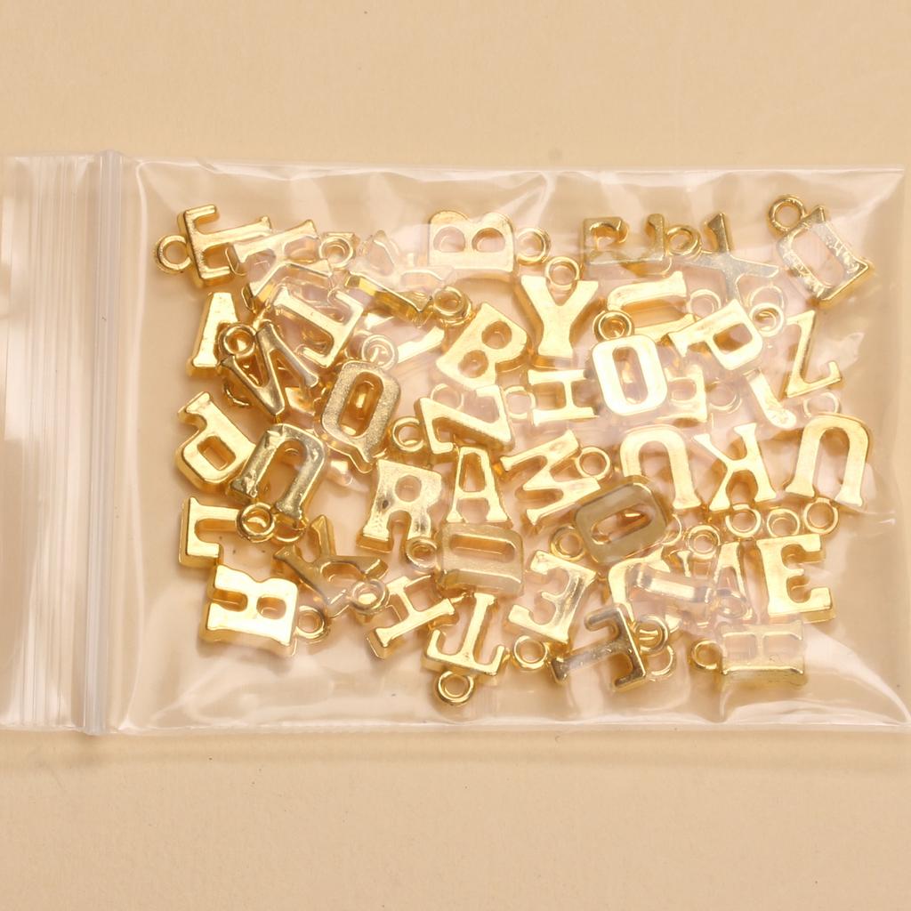 Творческое ожерелье ручной работы 14-16 мм*8-9 мм подвески с буквами, изготовление ювелирных изделий, модные аксессуары для самостоятельного изготовления алфавита AZ, 50 шт. акриловый брелок