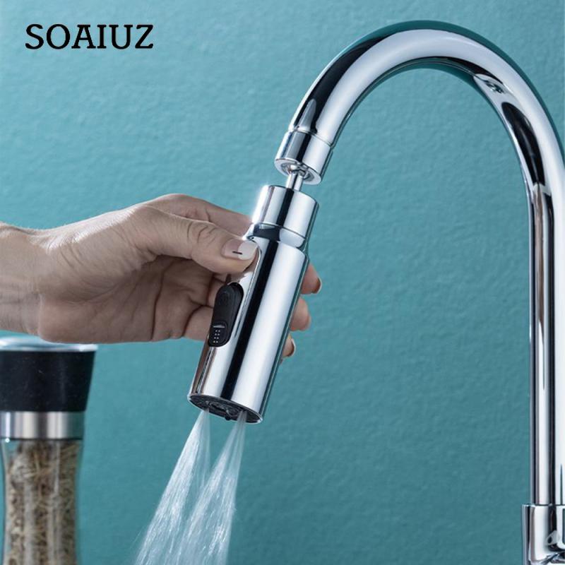 Насадка против разбрызгивания, новый тип кухонного смесителя, универсальный рокер, напорный душ, удлинитель для раковины для овощей, барботер