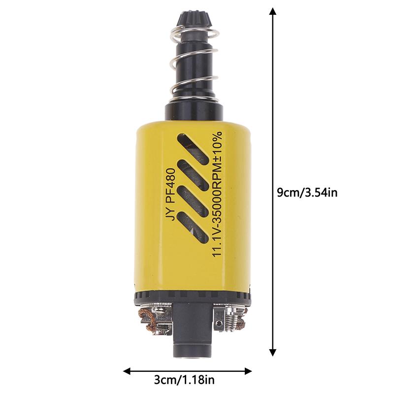 35000 об/мин двигатель AEG с высоким крутящим моментом 11,1 В 35000 скоростной двигатель с длинной осью Airsoft M16M4 Jingji Sijun Jiqu Jm двигатель AEG