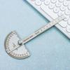 Math Craftsman Stainless Steel 180 Degree Rotary Angle Finder Protractor Measuring Ruler