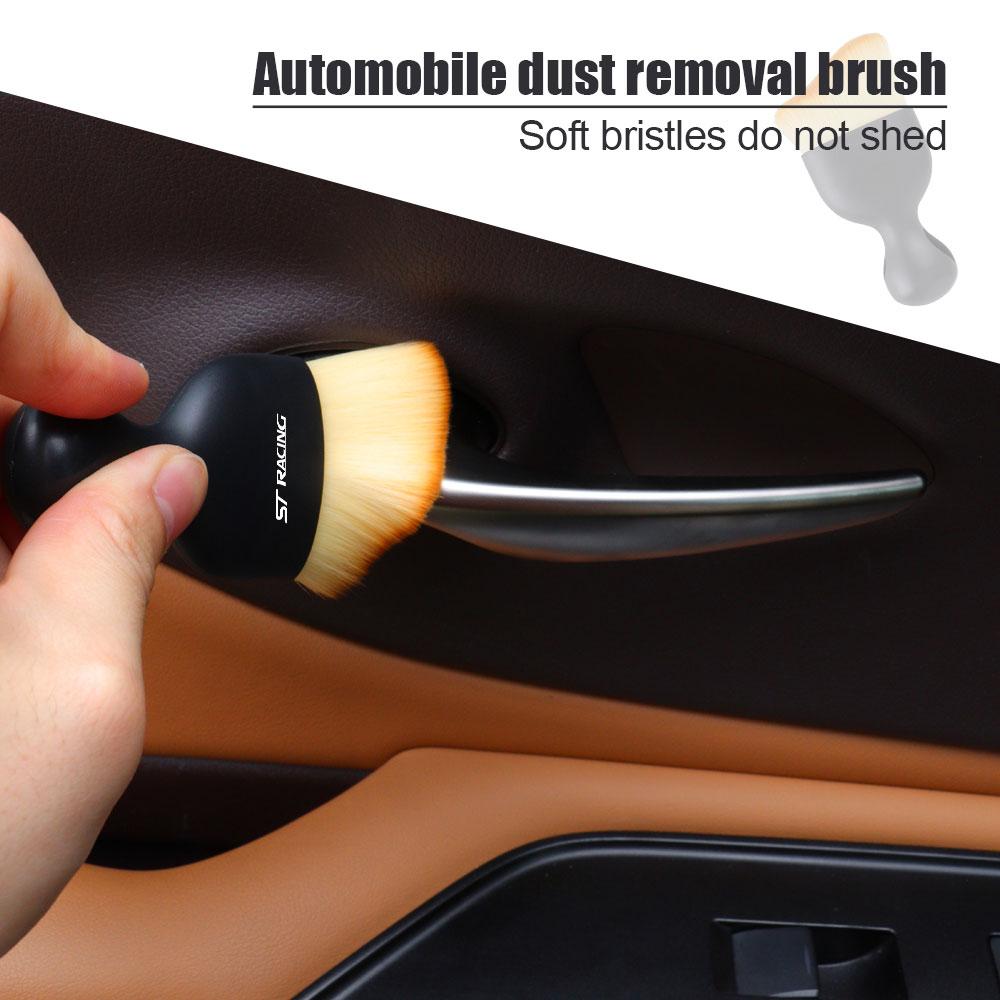 Car Dust Sweeping Soft Brush Auto Washing Tool Accessories For Ford Ranger Mustang Kuga Mondeo Fiesta Explorer ETransit Mk2 Mk3