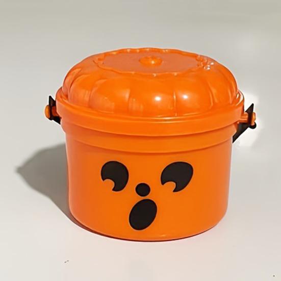 3/7 шт. Мини-ведерко-тыква Яркий ностальгический дизайн Странная атмосфера Жуткое украшение в виде мини-ведерка-тыквы