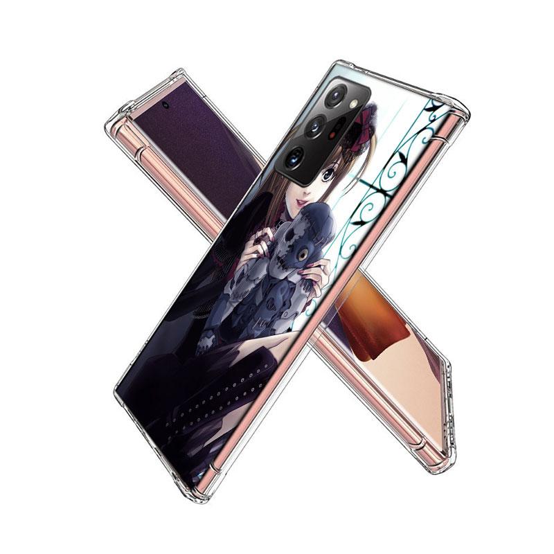 Anime Death note Amane Misa Phone Case for Samsung A55 A35 A25 A15 A07 A05S A16 A17 A26 A36 A37 A56 A57 Galaxy Note 20 10 A50S A