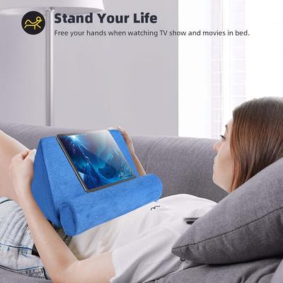 Подушка-губка, держатель для планшета для iPad, Samsung, Huawei, Xiaomi, держатель для планшета, подушка для поддержки мобильного телефона, многоугольная подставка для чтения