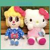 Милый плюшевый брелок в виде кошки Китти, подвеска Hello Kitty, мультяшное украшение для рюкзака
