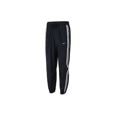 Спортивные брюки-джоггеры Retro Sport Striped со шнуровкой и средней посадкой, мужские черные FN2869-010