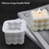 Christmas Candles Mould Handmade DIY Candles Mould Wax Plaster Candle 3D Silicone Soap Mold Scented Aromatic Candles Home Decor