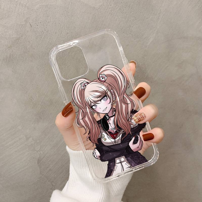 Чехол для телефона Danganronpa Junko Enoshima Monokuma для iphone 13 11 12 pro XS MAX 8 7 6 6S Plus X 5S SE 2020 XR