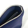 CHANEL Metal handle Bag Tote Bag Hand Bag polyamide Navy
