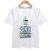 POSTER RETRO GIFT ART UK Streetwear Summer Short-sleev Tee Funny Tshirt KILL ALL HUMANS T SHIRT BENDER ROBOT BEER MOVIE TV TEE Unisex