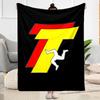 Isle Man Tt Race Blanket Warmthful Decor Perfect for Chair Bed Bedding All-Season Use Stylish Decor Birthday Christmas Gift Blanket