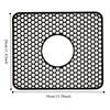 Hollow Kitchen Sink Mat Silicone Countertop Mat Kitchen Accessories Drain Pad  Desktop