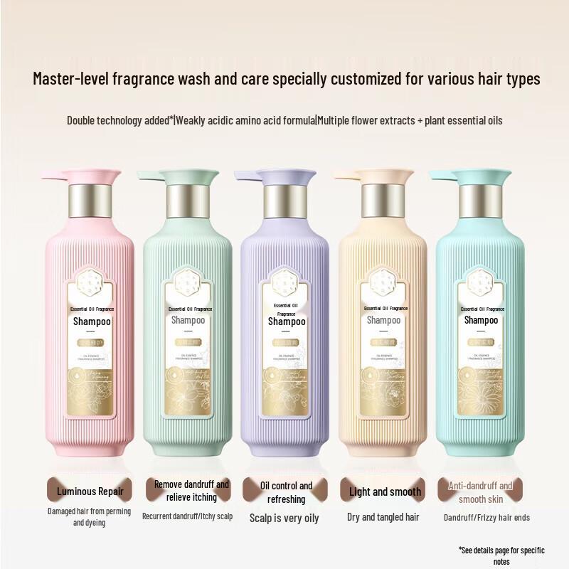 SanShengHua Essential Oil Fragrance Hair & Body Wash Set