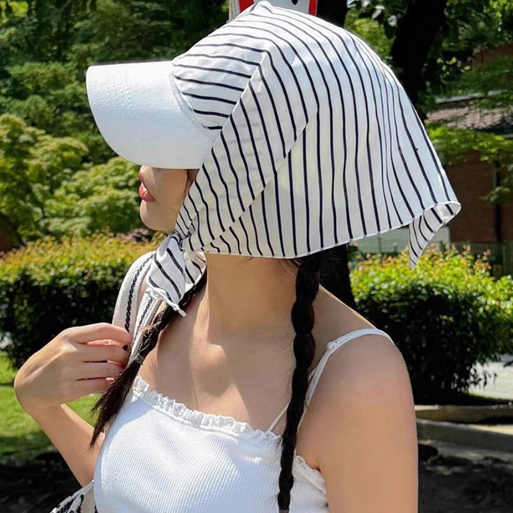 Retro Plaid Tied Head Cap Fashionable Strap Headscarf Hat Apparel Accessories