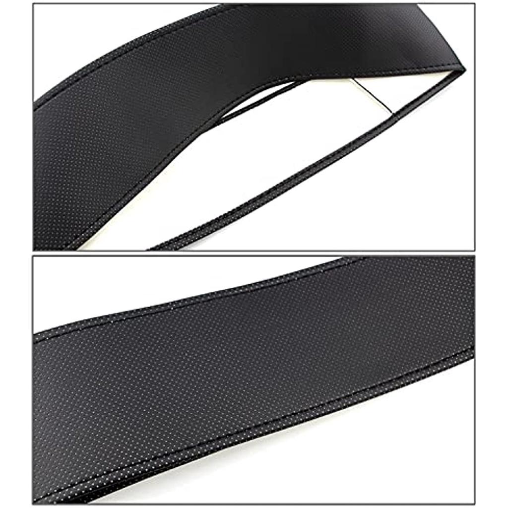 Чехлы на руль своими руками Чехол на руль Защитная пленка на руль из микрофибры с иглой и ниткой (черный) Non-Slip