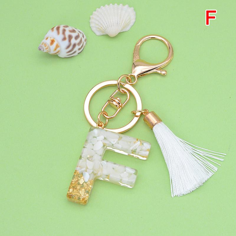 1 шт. Золотой брелок с кисточкой и буквами алфавита, брелок с английскими буквами