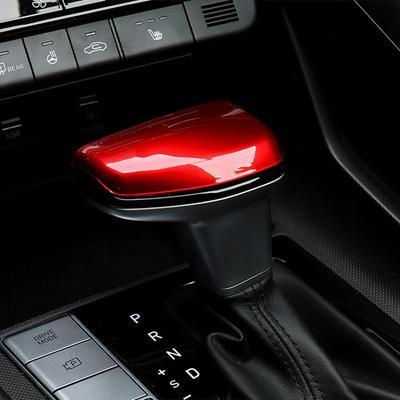 Глянцевая Красная Накладка на Ручку Рычага Переключения Передач Для Hyundai Elantra Tucson Santa Cruz с Левым Рулем