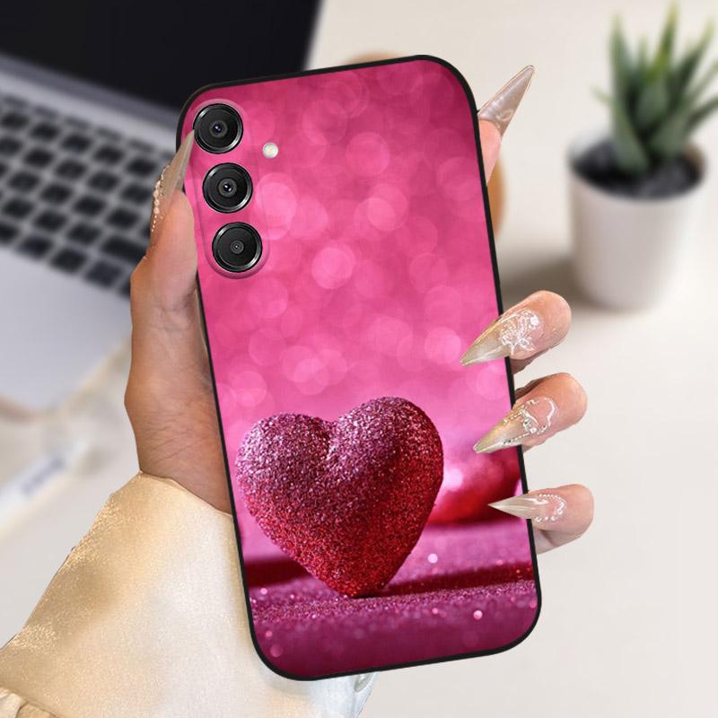 Чехол-бампер для Samsung Galaxy A17, мягкий силикон + ТПУ, противоударный, для GalaxyA17 5G, защитный корпус телефона, A 17, мультяшный, Capa