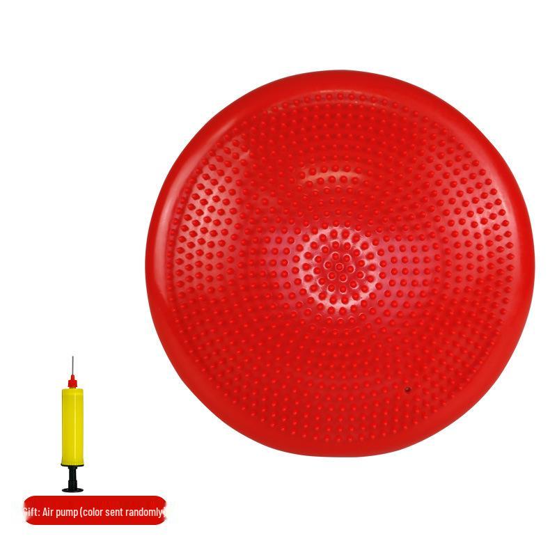 Диск для баланса для йоги: Взрывобезопасная надувная подушка для фитнеса и массажа