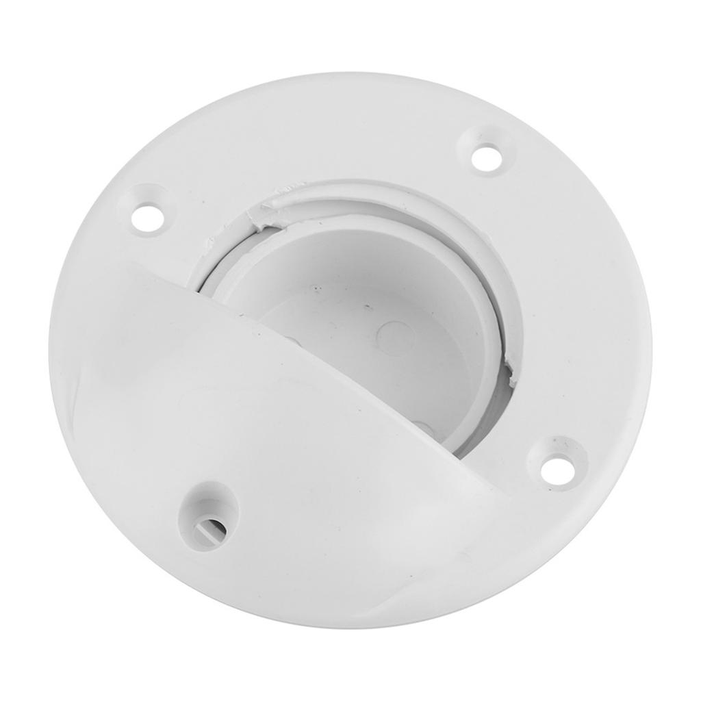 Universal Transom Drain Scupper Valve Deck Mount Bung Stopper Marine Boat Accessories