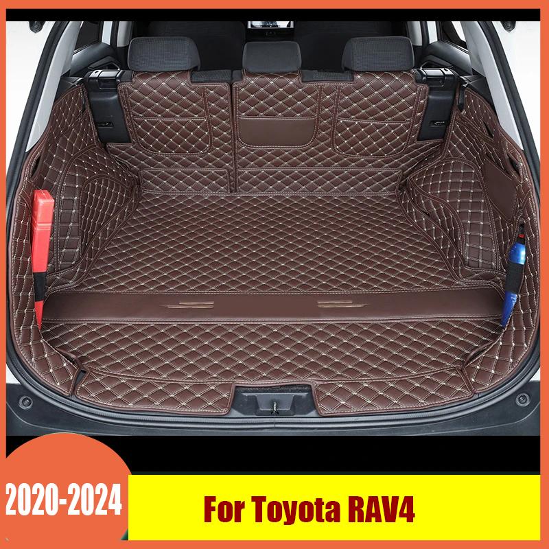 Custom Car Trunk Mats 1pcs Durable Cargo Liner Boot Carpets Accessories For Toyota RAV4 XA50 2019 2020 2021 2022 2023 2024 2025