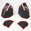 For Chevy Blazer -2024 Car Sticker Rearview Side Mirror Cover Wing Cap Exterior Door Rear View Case Trim Carbon Fiber Look