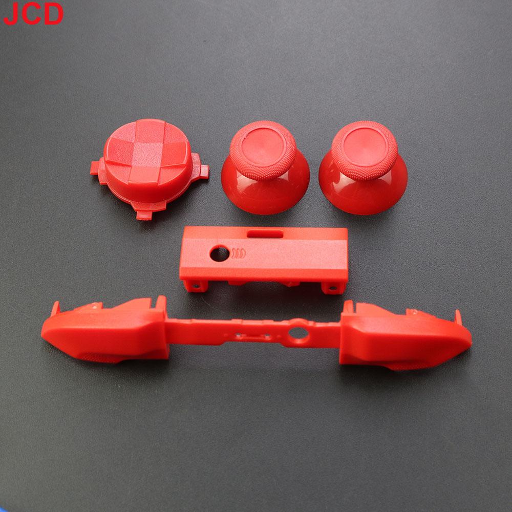 5in1 For Xbox Series X S Controller  LB RB Button Strip Middle BaffleStrip Cross Direction Keys Analog Joystick Cap D-Pad Button