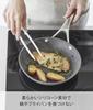 Yamazaki Jitsugyo Silicone Chopsticks Tongs S White W5.3 x D2 x H20cm Tower Dishwasher Safe Floating Tip Kitchen Tongs Small Size 1598