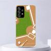 Спортивный мягкий чехол в стиле бейсбола для Samsung Galaxy A17 A16 A26 A36 A56 A15 A14 A13 A55 A54 A53 Чехол для телефона A25 A35 A24 A34 A23 A33 A05S