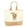 Sac cabas - PLANETEE - Brigitte Bas les pattes Lion - Jute et coton - Imprimé en France - Grande contenance