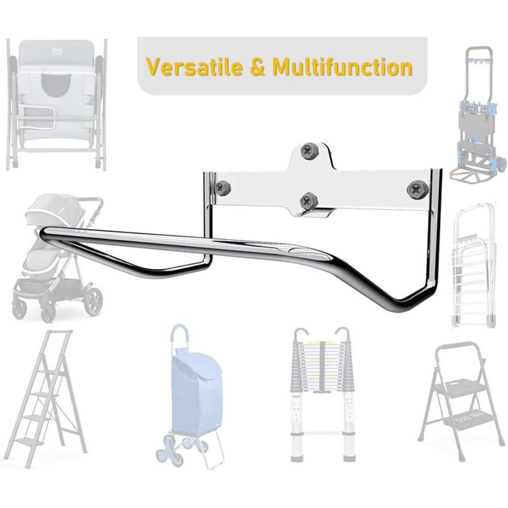 Stand Hose Hanger Wall Mount Cord Hook Stainless Steel Garden Hose Holder 1pcs