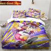 Милый мультяшный DR S-Slump Арале Аниме Комплект постельного белья Печатное одиночное одеяло Пододеяльник Наволочка 3 предмета Детский Взрослый размер