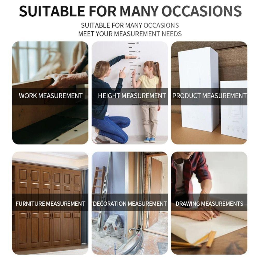 Высокоточная Утолщенная Ударопрочная Стальная Рулетка 3/5/7.5/10 м Рулетка Измерительный Инструмент