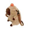 Baseball Capybara Backpack Cute Cartoon Stuffed Doll Backpack Soft Pig Guinea