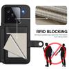 For Xiaomi 15 Case RFID Blocking Card Holder Kickstand TPU + PU Leather Phone Back Cover