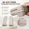 1 Pair Dustproof Shoulder Button Caps Replacement Key Caps for AYN Thor for Handheld Game Console