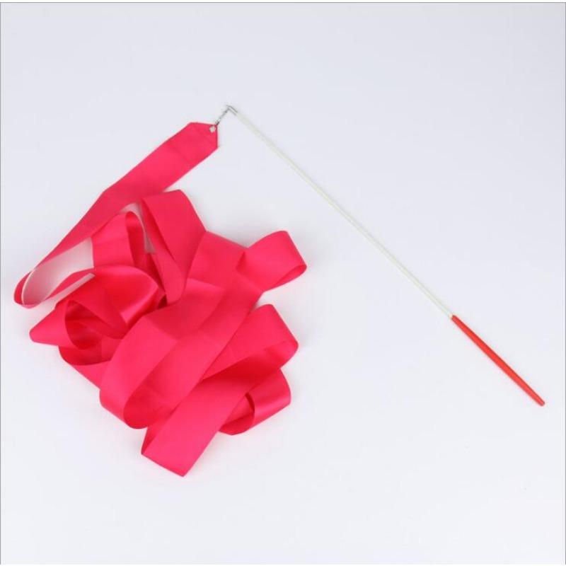 2/4/6 м красочные ленты для художественной гимнастики, художественная гимнастика, ленты для фитнеса в помещении, спортивный инвентарь, принадлежности для танцев, балета