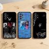 Чехол для телефона AAA PNL QLF Рэпер Певец Для Samsung Galaxy A73,A72,A71,A70,A53,A52,A51,Другие Мягкий Черный Чехол