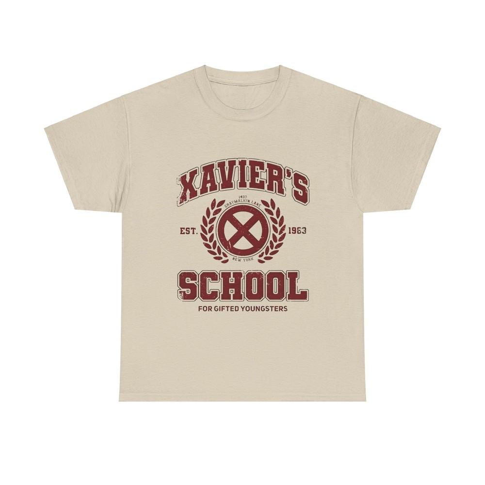 Xaviers school gifted youngsters X-men Logo Graphic Unisex T Shirt Tee