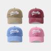 Cross-Border Bestselling Hat - European and American Outdoor Travel Sunshade Hat, Washed BROOKLYN Letter Baseball Cap, Trendy