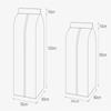 Hanging Clothing Dust Cover Waterproof Suit Jacket Protection Dust Cover Durable Clothes Dust Bag