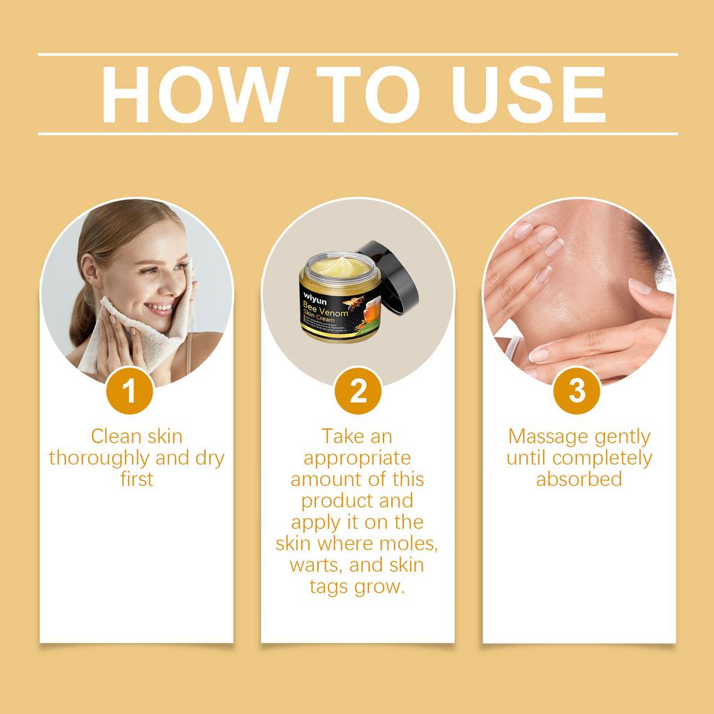 Крем для ухода за кожей с пчелиным ядом, нежный увлажняющий, от несовершенств тела, разглаживающий крем для ухода за кожей тела