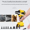Ручной беспроводной пылесос-воздуходувка и воздуходувка с 8 насадками, 1 шт. толстая гибкая трубка для очистки от пыли и мусора