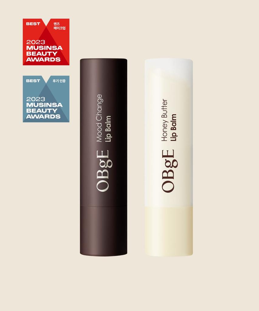 All-Day Lip Care Set / Mood Change Lip Balm + Honey Butter Lip Balm