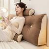 Мягкая upholstered кровать-подушка с треугольным узором - Моющаяся подушка для поддержки поясницы для эркерного окна, татами, дивана и для защиты от столкновений.
