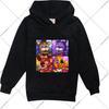 FNAF Boys Girls Hoodie Five Nights At Freddys Children's Spring Sweatshirt Cartoon Anime Comfortable Sweatshirts Birthday Gifts